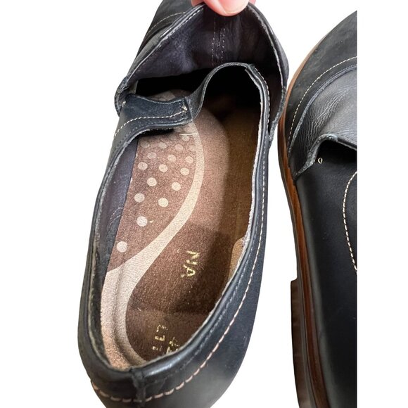 Naot Shoes Angin Loafer Womens Size 42 US 11-11.5 Black Suede Leather Slip On - Picture 10 of 14